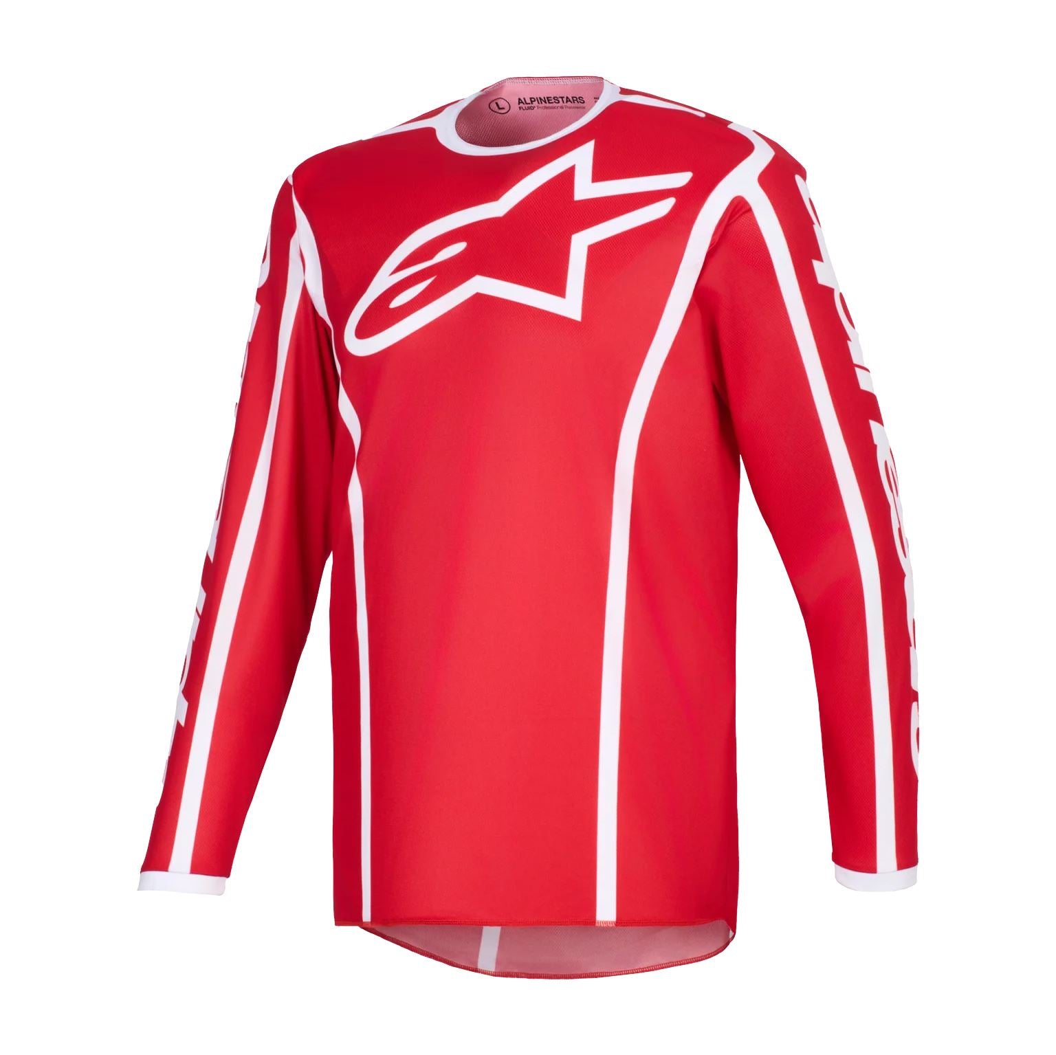 Alpinestars 2026 Fluid Apex Motocross Jersey Red White